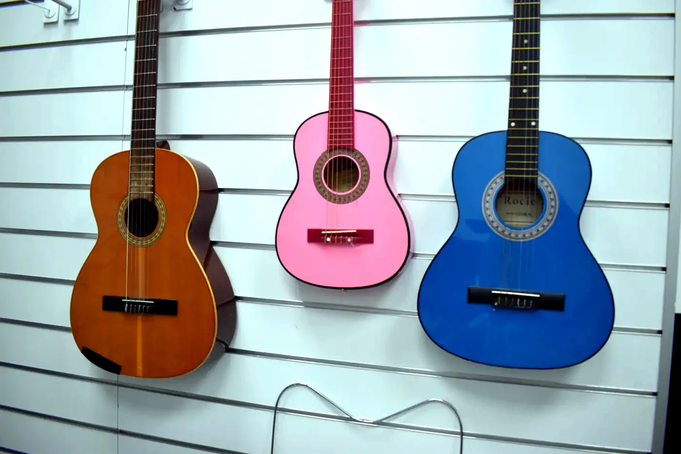 Guitarras para las clases de música