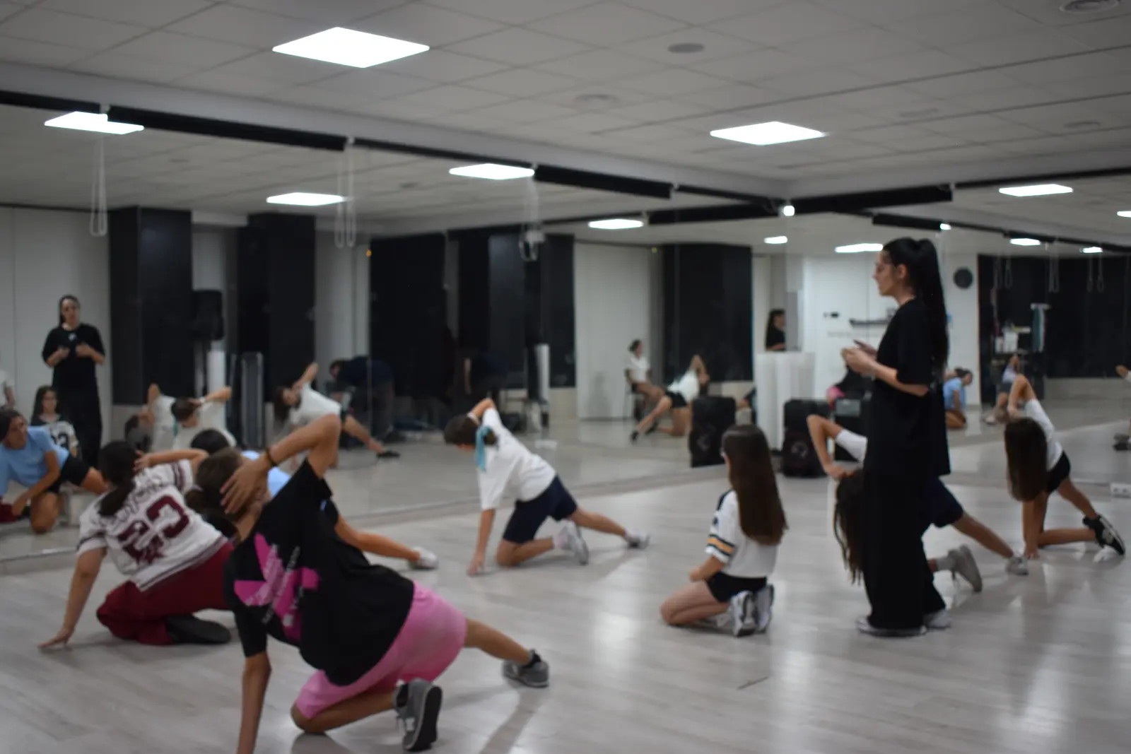 Clase de danza urbana en Siete Notas Leganés - 1